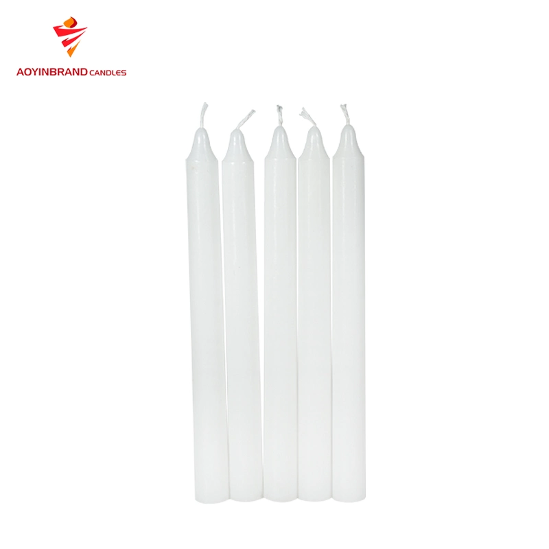 Small Size White Candle to Nigeria Shijiazhuang Candle Factory
