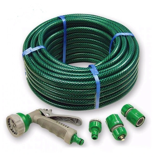 Hot Selling High Pressure Flexible PVC Garden Water Hose Pipe 1/2" 3/4in 1 Inch for Home Gardening Irrigation Car Washing