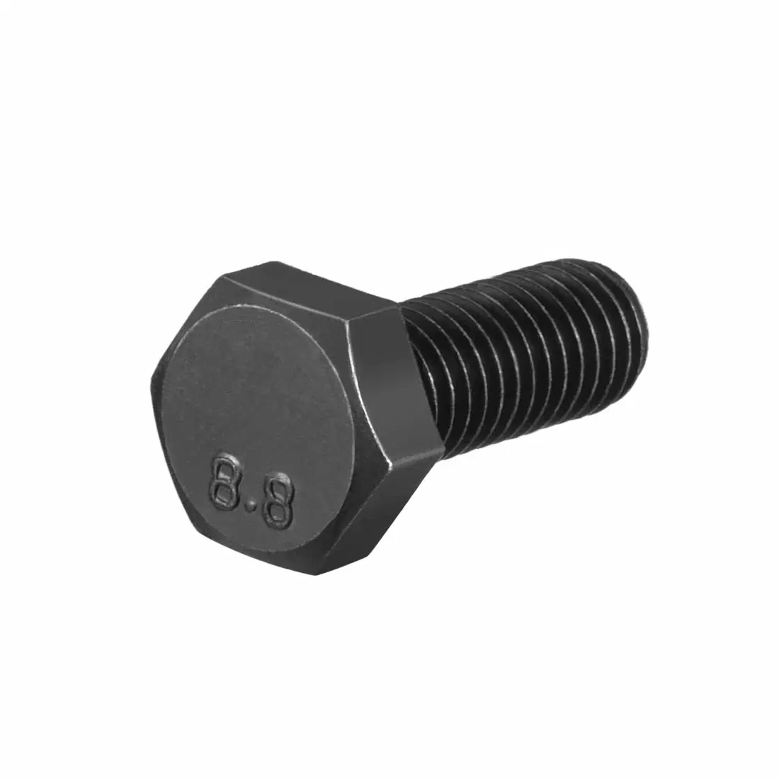 DIN933 M8 Hex Head Screw Bolts Fastener Grade 8.8 Carbon Steel Black Bolts/ASTM A320 Grade Heavy Hexagon Bolt