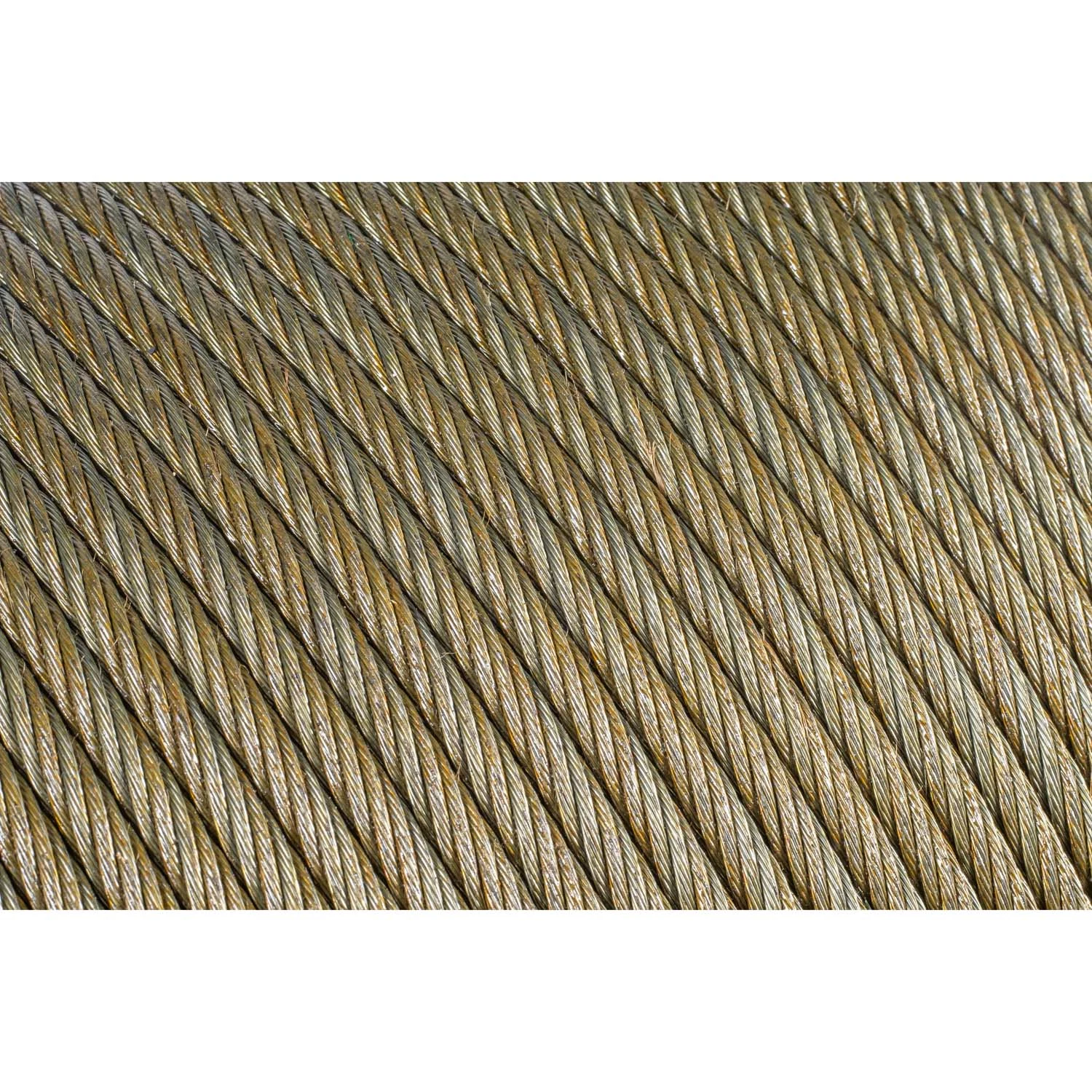 Ungalvanized Cable 6X37+FC 14mm con grasa.