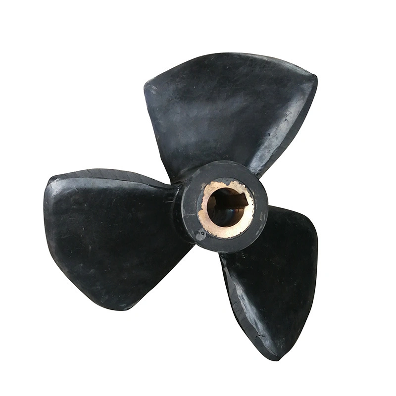 Durable Molded Custom Rubber Impeller for Mixing Drum