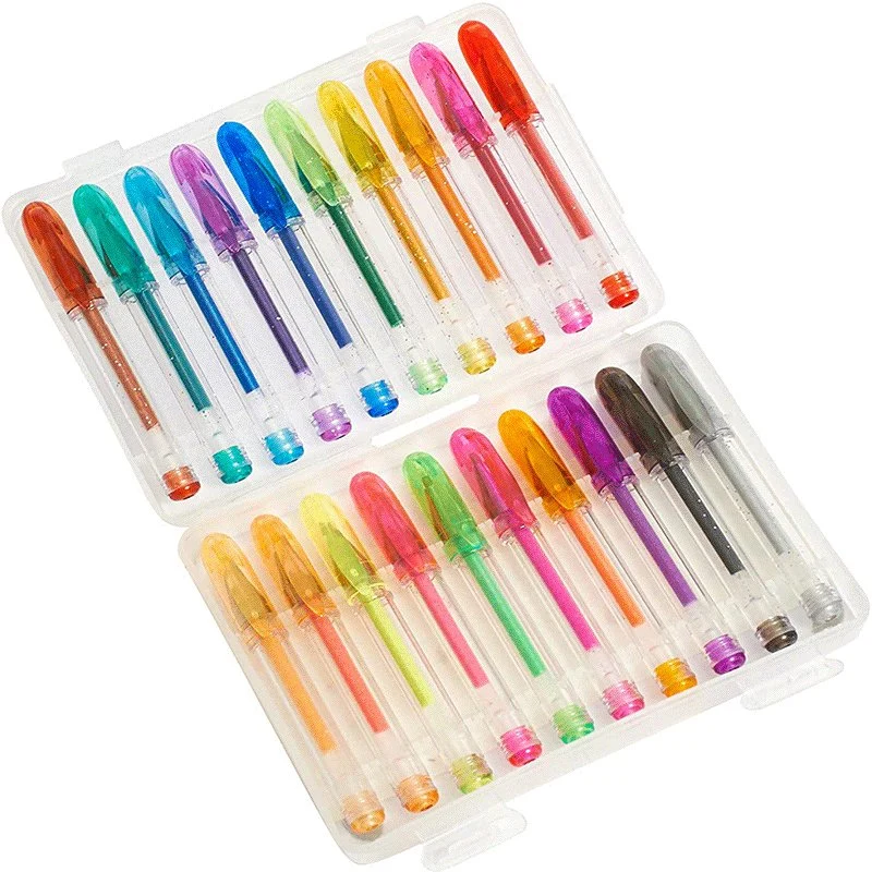 20 ЦВЕТА цвета высококачественные рекламные мини гелевые ручки