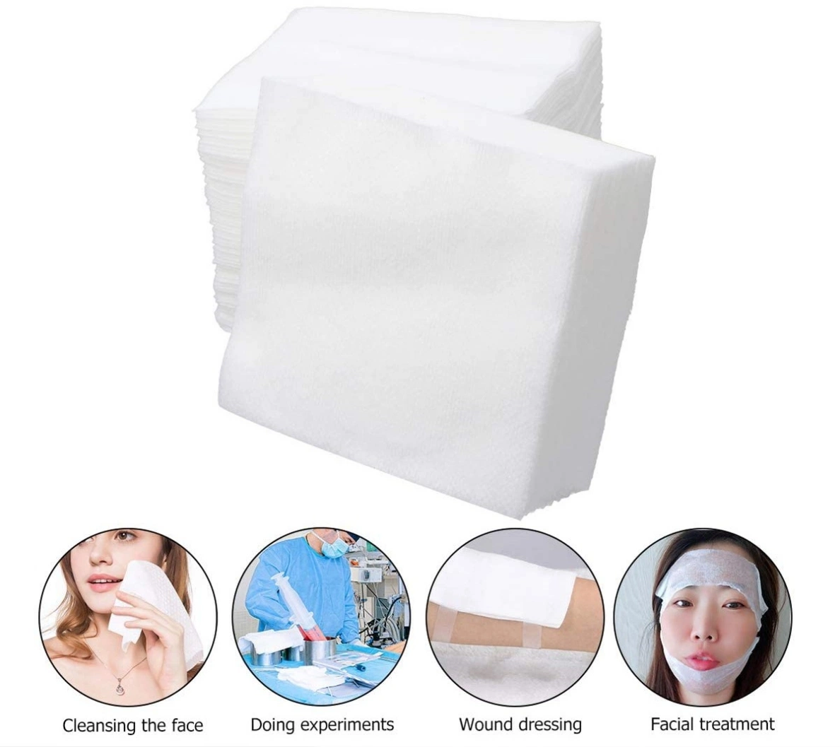 Disposable Sterile Non-Sterile Xray Medical Cotton Gauze Swab Gauze Roll Gauze Ball CE