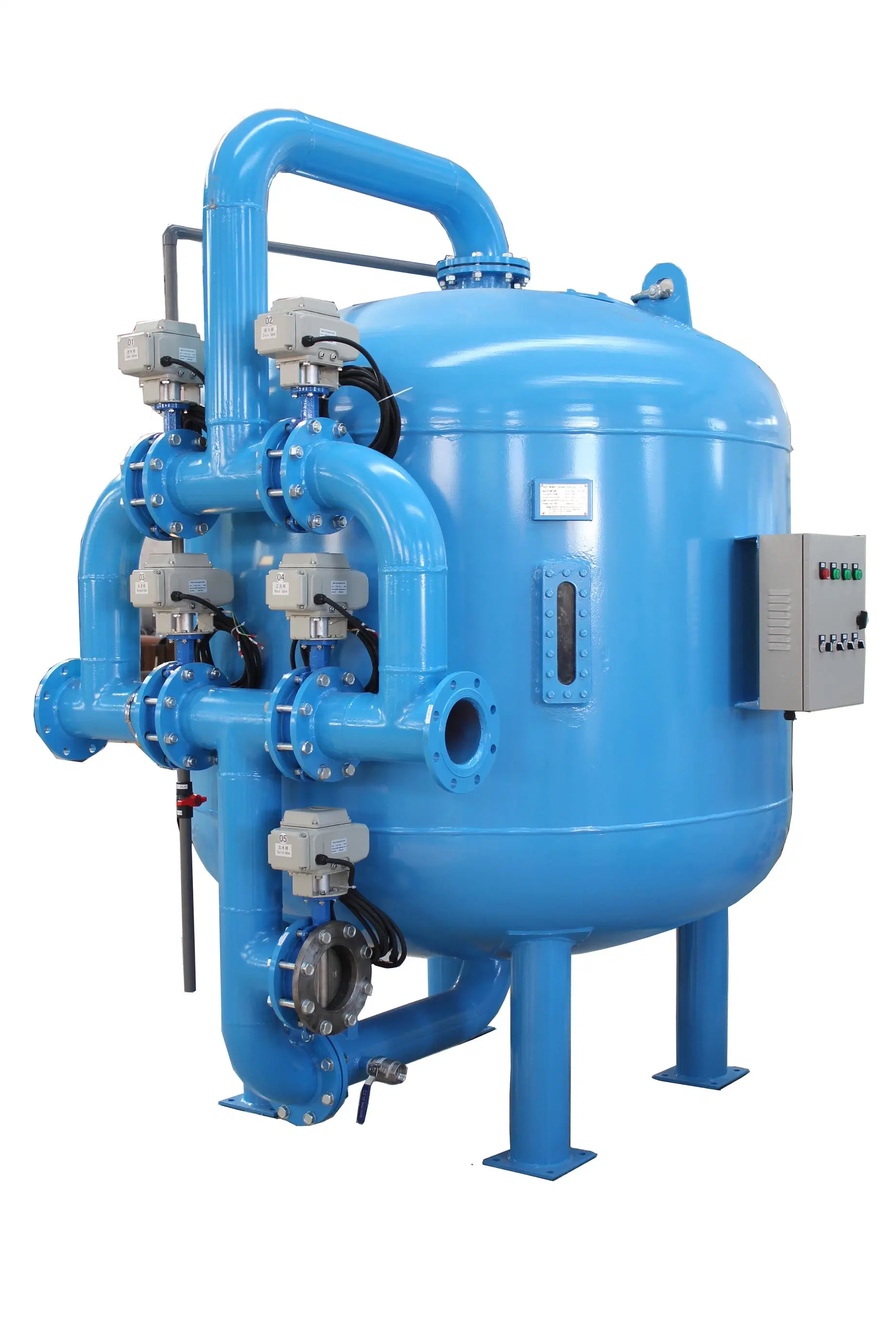 by-Pass Sand Filter Tank for Industrial Chilled Water System