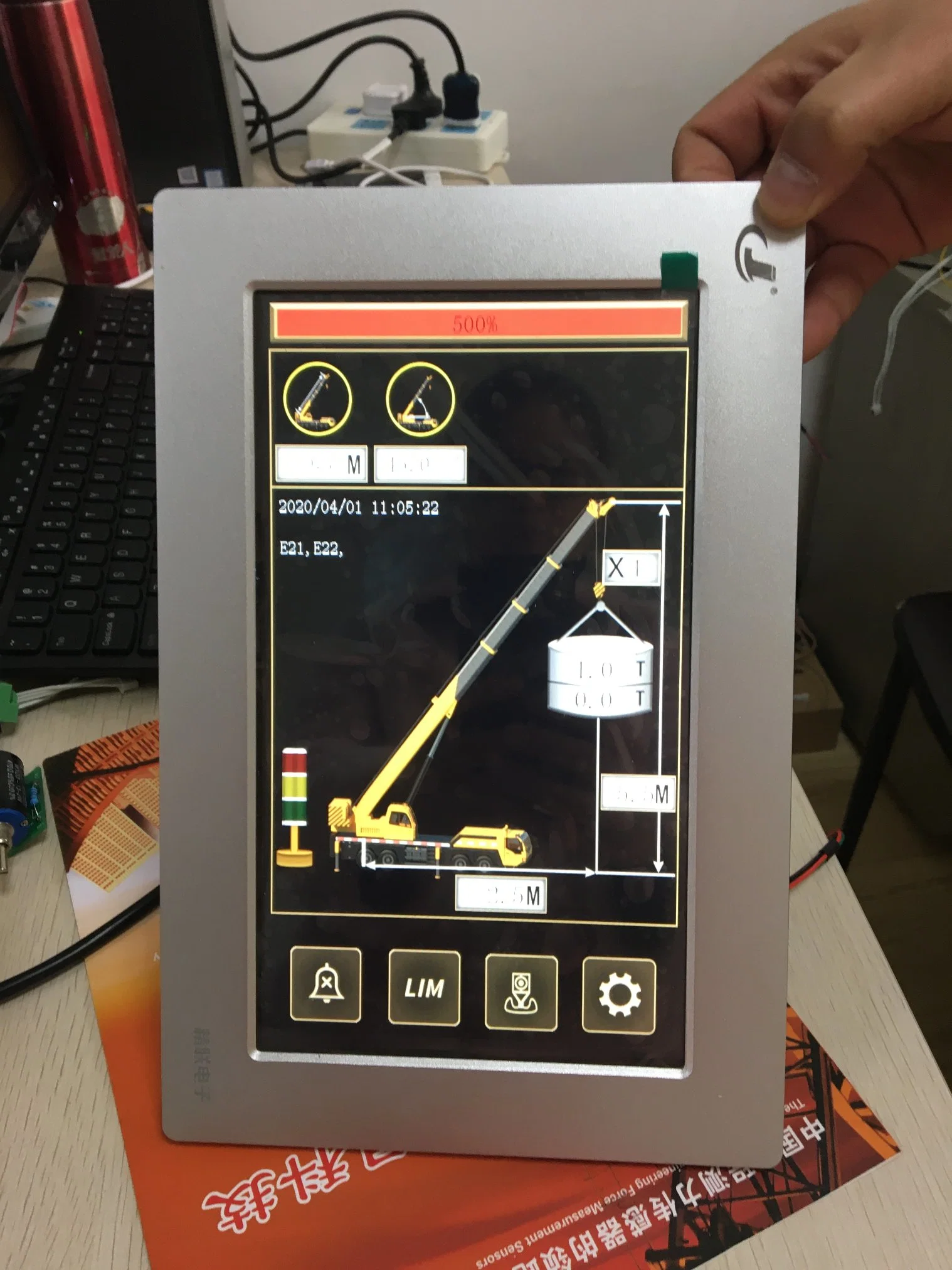 Customized Load Moment Indicator System Safe Load Indicator for Cranes