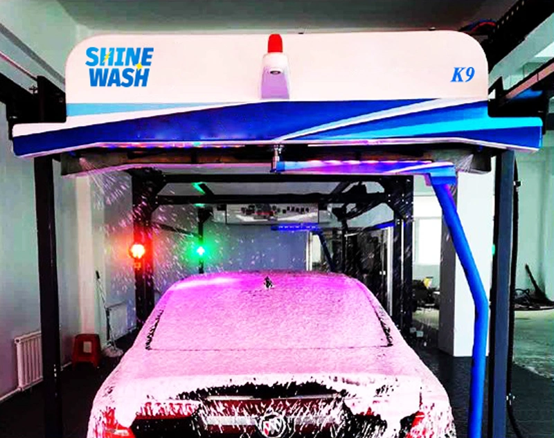 Automatic K9 Touchless Touch Free Car Wash Machine with Optional Clean Wash Brush