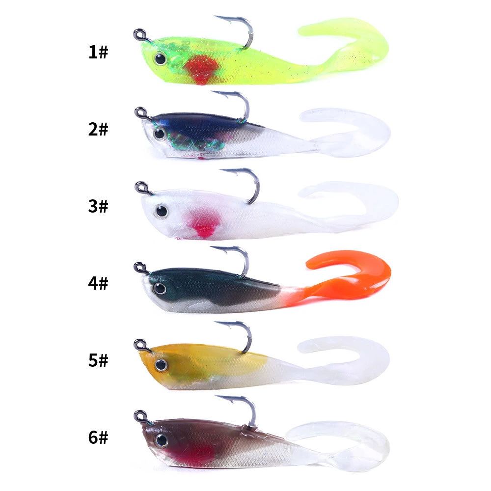 7 Cm/10 G Single Hook for Lead-Covered Ice Fishing Bait