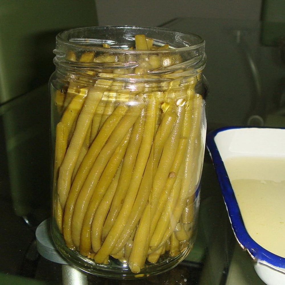 Canned Green Bean in Glass Jar 580ml