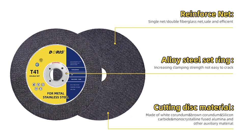 Abrasive Cutting Discs for Metal/Stainless 115X1X22 Cutting Wheel Grinding Wheel