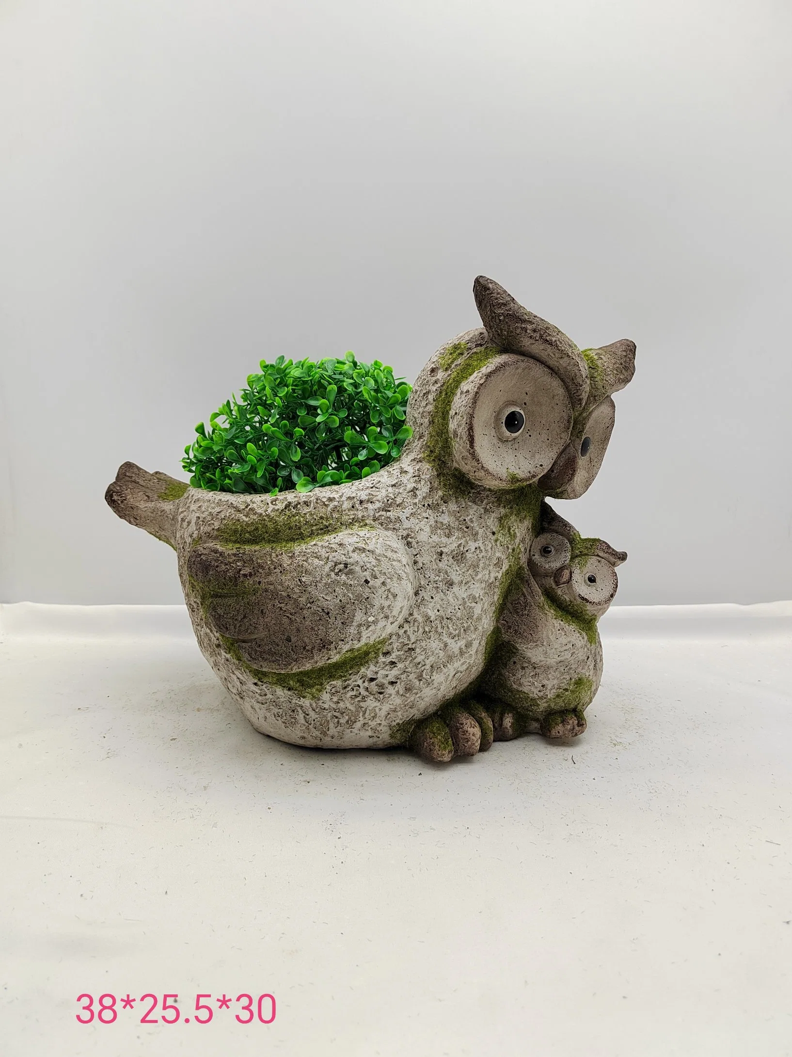 Dog Garden Planter Pot for Outdoor Decoration, Made of Polyresin Material