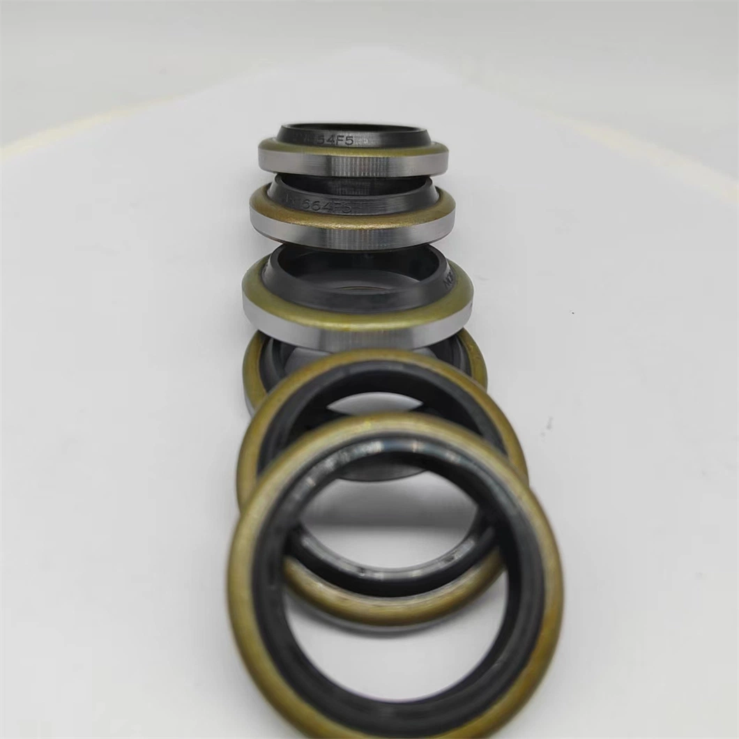 High Pressure Resistant Iron Shell Hydraulic Metal Skeleton Oil Seal Dkb Piston Rod Dust-Proof NBR Sealing Ring