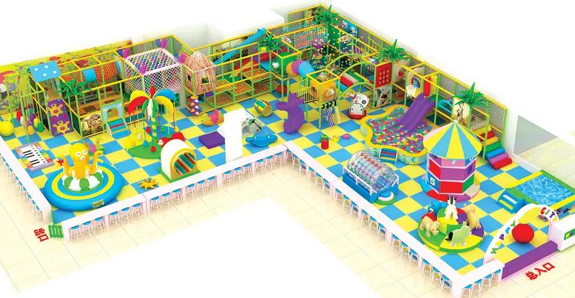 Forest Theme Indoor Playground Nature Adventure Children Park