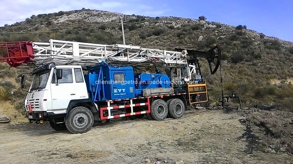 Completed Service API Xj150 Workover Rig Lifting Unit 30t/50t Truck Mounted Drilling Rig Zyt Petroleum Equipment Oil Rig