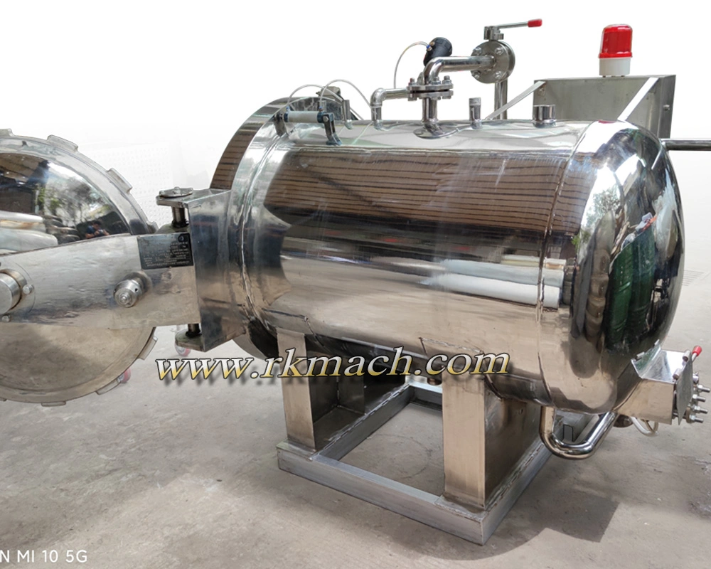 Water Immersion Type Retort Sterilizer for Canned Food