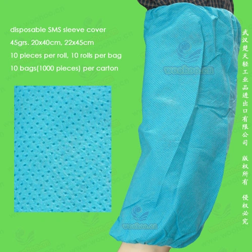 Médico-quirúrgicas de protección impermeable/CPE/SMS/PP/Nonwoven desechables de plástico/PE cubierta de la funda para el hogar Limpieza/Clean-Room/procesamiento de alimentos/Industria/servicios