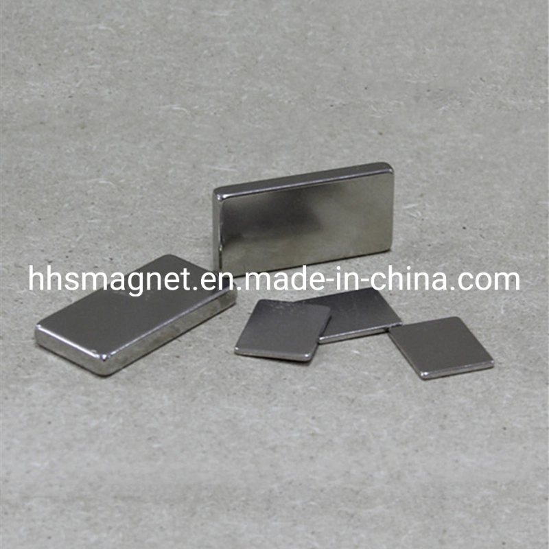 Sintered NdFeB Permanent Magnetic Block Square Neodymium Magnet Magnetic Material with N40