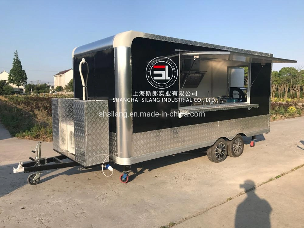 Airstream Hot Sale Hamburger Mobile Food Trailer Food Caravan Food Truck Airstream Food Trailer