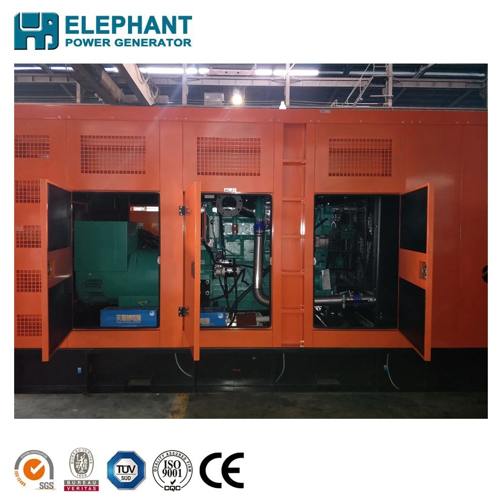 Soundproof Silent Type Cummins Engine 360kw 450kVA Diesel Generador for Industry Use