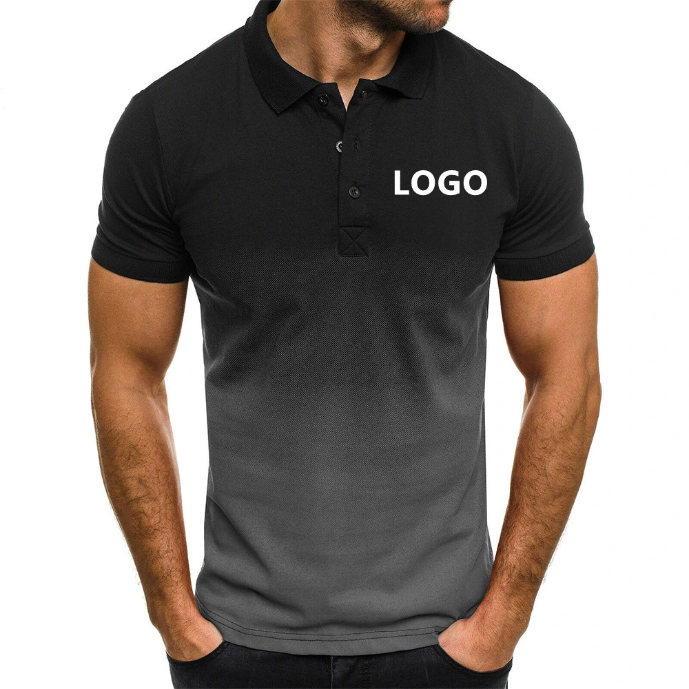 قميص بولو الرجالي بولو قميص قصير الأكمام بلون متباين بولو ملابس جديدة الصيف StreetWear أزياء غير رسمية الرجال يتصدر