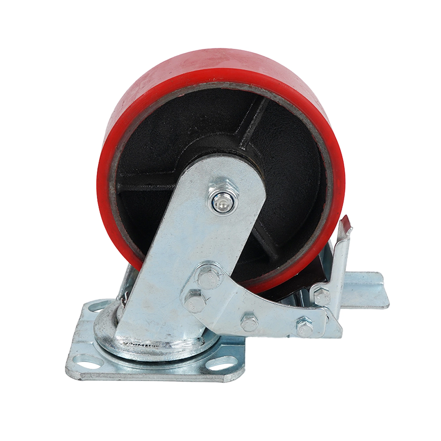 200mm 800kg Heavy Duty Iron Core Wheel and Casters