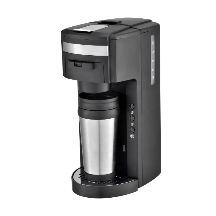 2-in-1including gemahlener Kaffee und K Cup Kapsel Kaffeemaschine