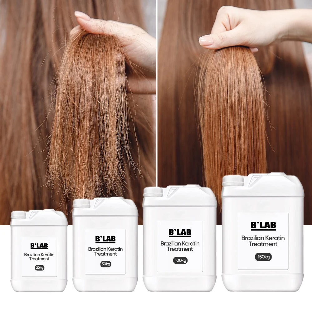 Private Label Professional Organic Keratin Hair Treatment Hair Straightening Cream