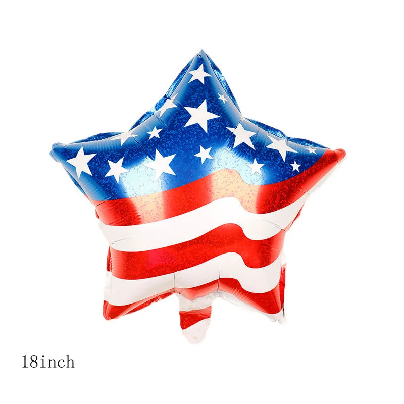 18inch National Flag Foil Balloons American Mexican Flag Helium Globos Independence Day Party Decor National Celebration balloon