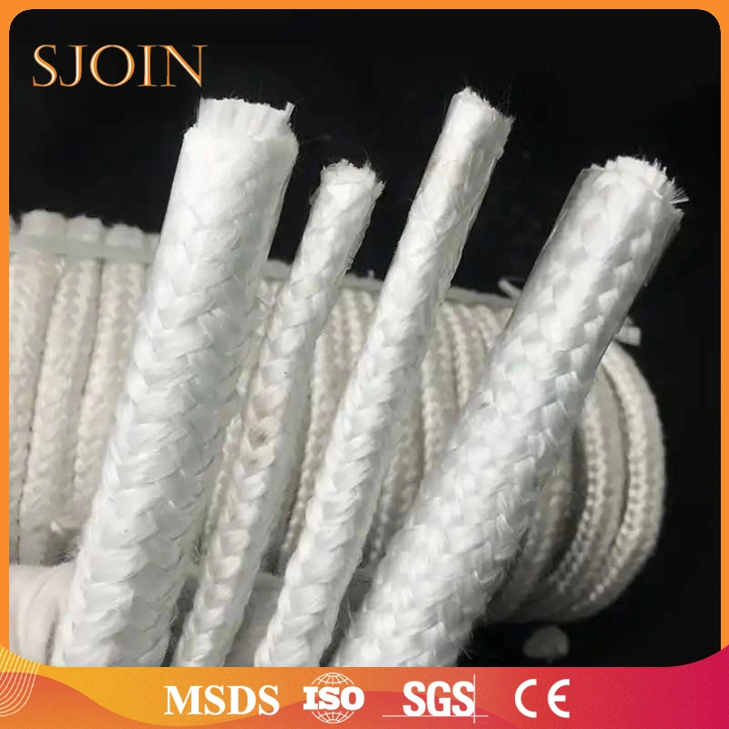 Isolation thermique ignifuge fibres textiles laine ruban de fibre de verre Matériaux d'isolation de joint de moteur à ruban d'étanchéité ignifugé