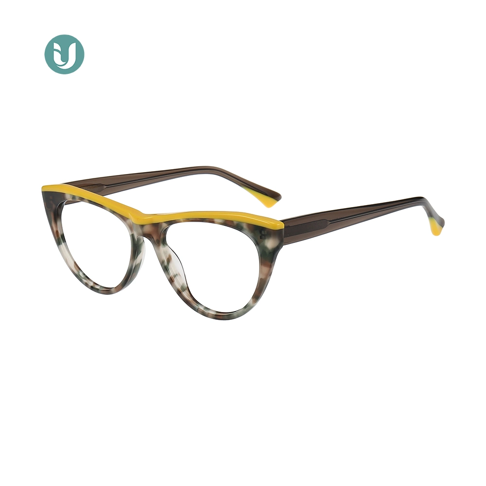 Frauen Vintage Luxus Cat Eye Optische Brillen Rahmen, Großhandel/Lieferant Acetate Brillen Rahmen Optische Rahmen Acetato