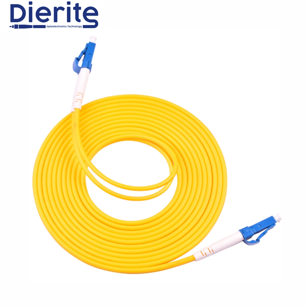 Quality Assurance Normal Singlemode Simplex OS2 LC Sc FC St Fiber Optic Patch Cord