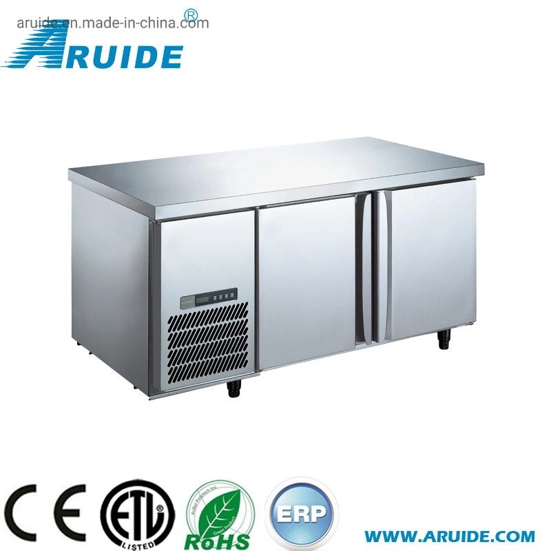 Contador bajo nevera nevera congelador Workbench Chiller