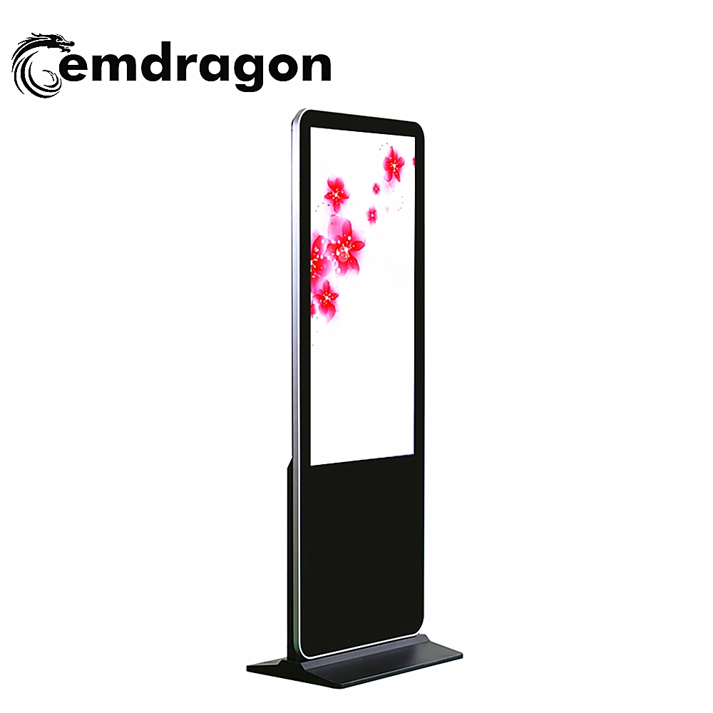 Standing Digital Signage 43 Inch Digital Advertising Display Screens Indoor Digital Signage Advertising Balloon Touch Screen All in One PC LCD Display