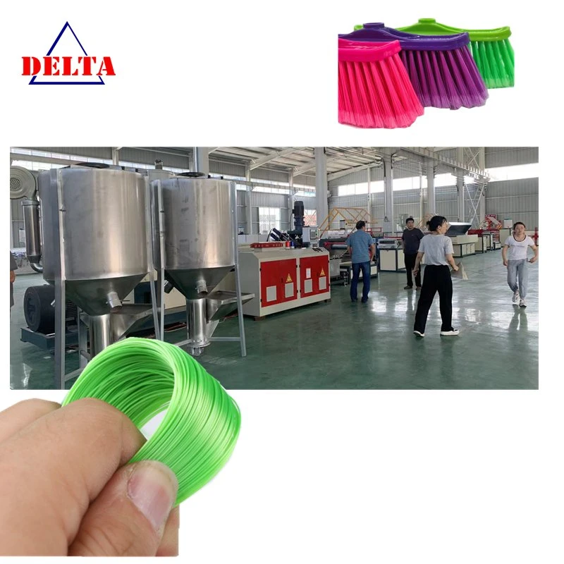 Plastic Broom Filaments Yarn Bristle Fiber Produce Machine Production Line Making Equipment