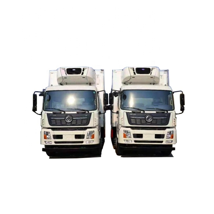 15 Tons Quality Refrigerated Truck 4X2 6 Wheels 260 HP LHD / Rhd Mobile Freezer Van in Stock