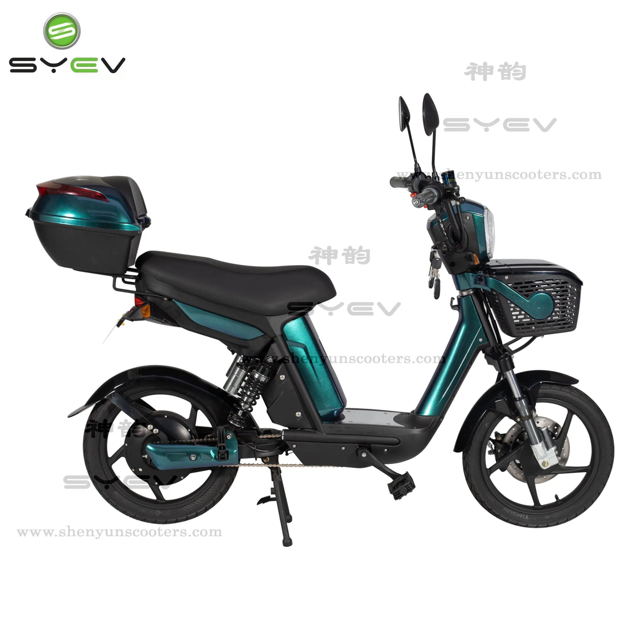 Syev Melhor Segurança 500W Bicicleta Elétrica para Adultos com Certificado CE Bicicleta Elétrica Barata Alcance de 30-40km Scooter 35km/H.