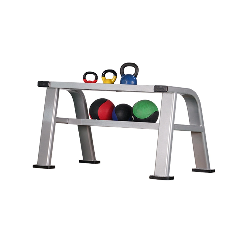 Fábrica de LVCC 2-capa Kettlebell Rack Venta en caliente Accesorios de gimnasio apoyo Máquina