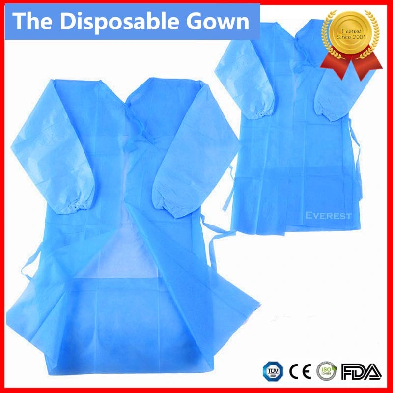 Sterile Disposable SMS Non Woven Surgical Gown