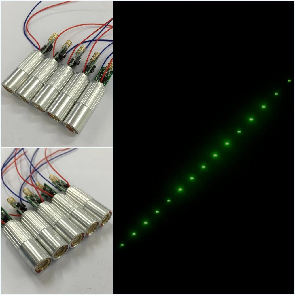 Customized High Power Green 505nm 5MW~35MW Laser Module with Laser Diode