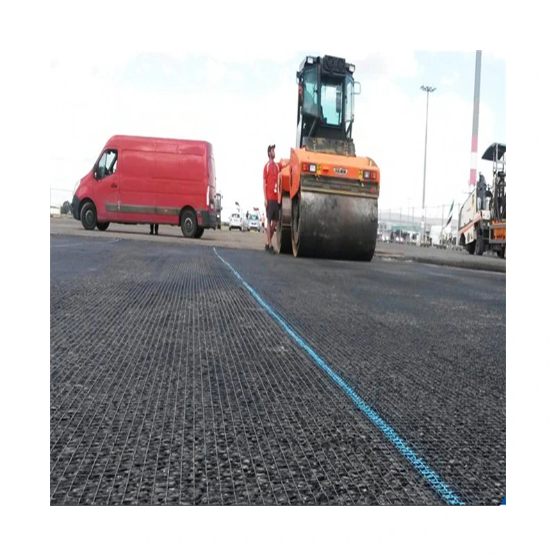 Asphalt Reinforcement Fiberglass Geogrids Factory Price of Fiberglass Geogrid for Reinforcement Good Sale