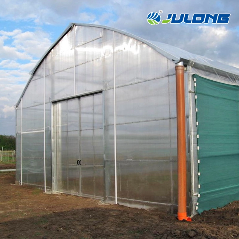 Large Plastic Agricultural Greenhouses Used Type