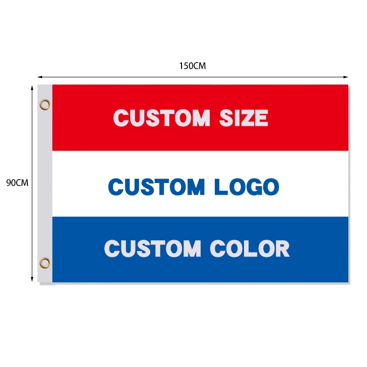 Aozhan Blank Sublimation 12X18 Inch Free Sample Heavy Duty Double Side Black Inside Opaque High quality/High cost performance  Garden Custom Flag