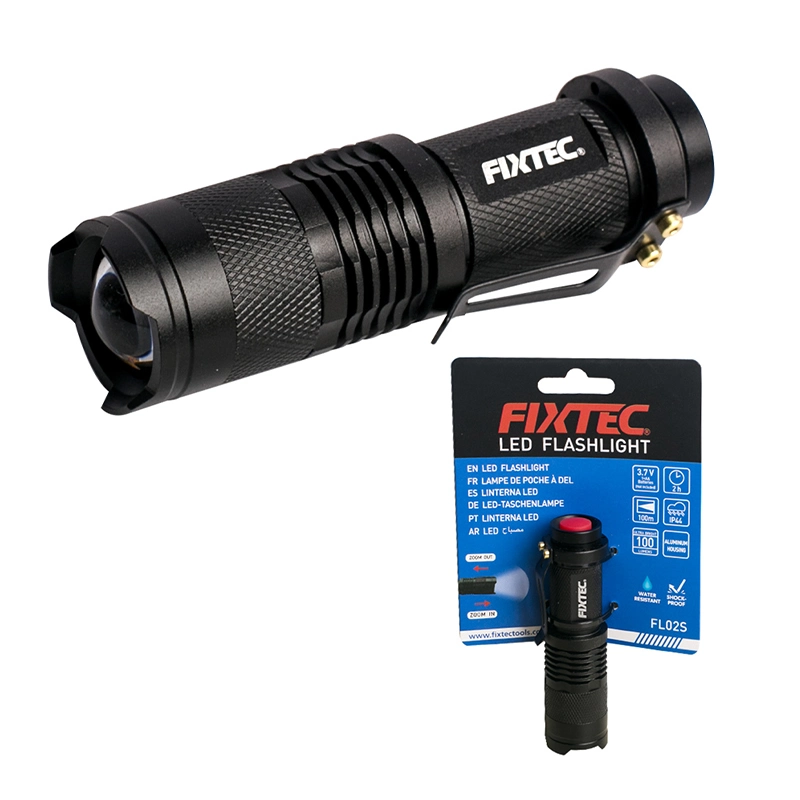 Fixtec Emergency Usage Tactical 1.5-3.7V Flashlight Best LED Flashlight