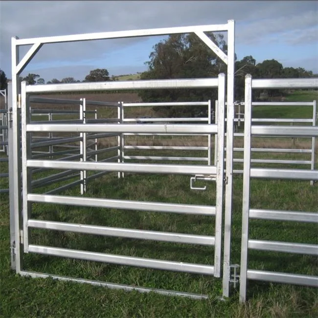 Oval Galvanized Metal Cattle Panels Popular Used in Livestock Farm Fence