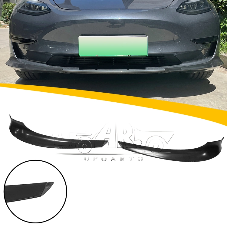 Accessoires extérieurs pour Tesla Model 3 Style Jedi avant l'angle d'enrubannage 2017-2022