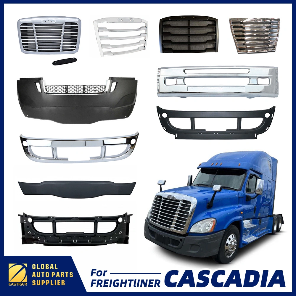 for Freightliner Cascadia Truck Body Parts Headlight / Panel / Grille / Bumper / Mirror / Bracket / Fender +200 Items