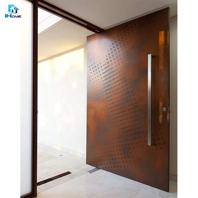 Hot Sale Last Wood Pivot Door Front Door Threshold and Wood Door Frame