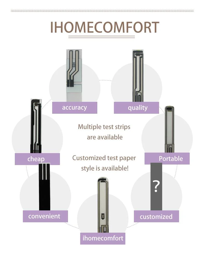 منزل إختبار آلة سكروز عداد [غلوكوميتر] مع إختبار أشرطة دم متر