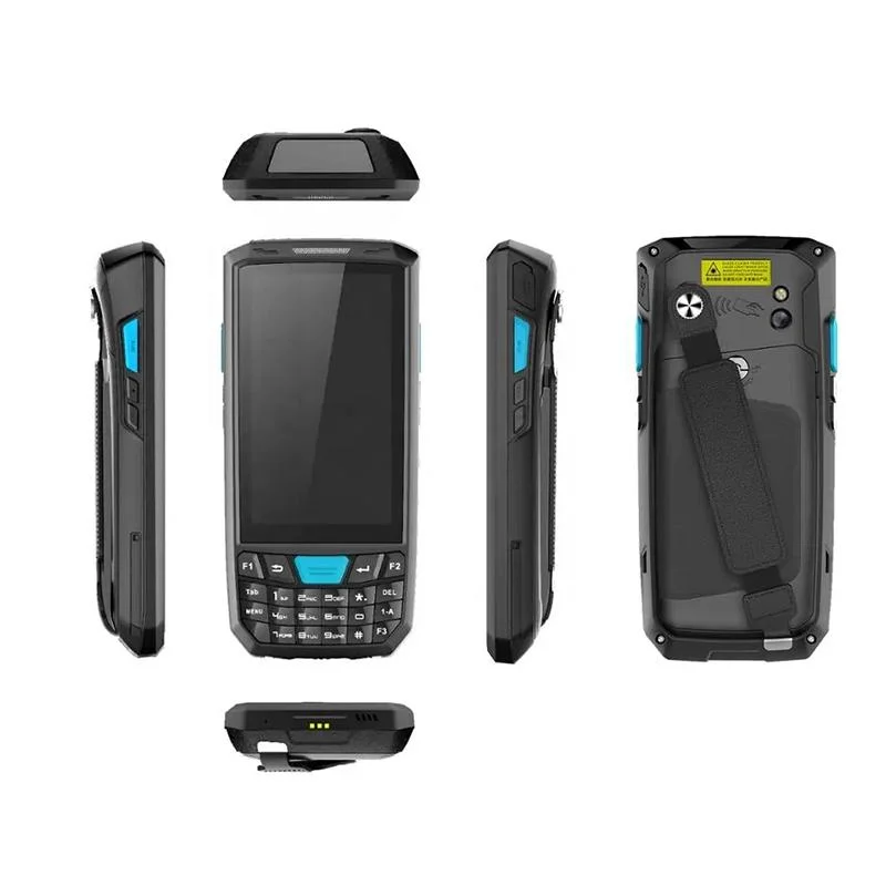 Переносной сканер штрихкодов T80 Rugged Industrial Android 4G Код 2D PDF417 терминала QR Reader