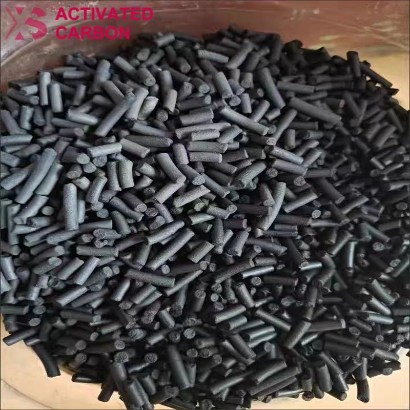 3.0mm Pellet Activated Carbon Ctc60 for Air Purification with 6% KOH Impregnated