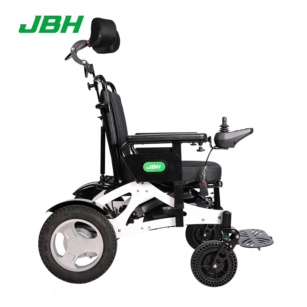 Cheap Motorized Foldable Power Electric Wheelchair Price Lightweight Foldable Heavy Duty Wheelchair for Adult